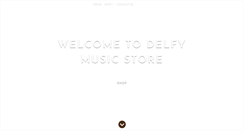 Desktop Screenshot of delfymusic.com